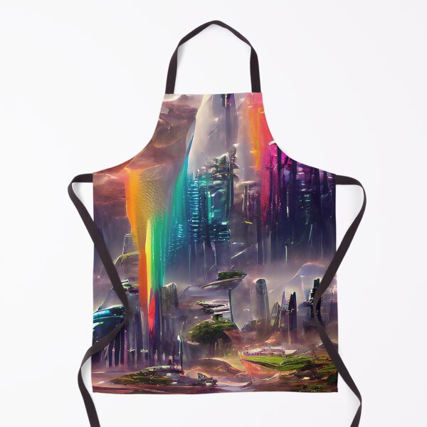 Item preview, Rainbow Skyscraper designed and sold by Ethereal Lab AI.