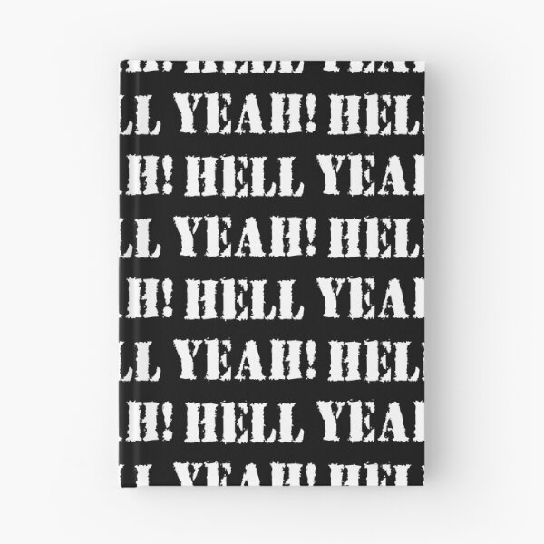 Item preview, Hell Yeah (white) - WORD0002 designed and sold by 3-Starfish.