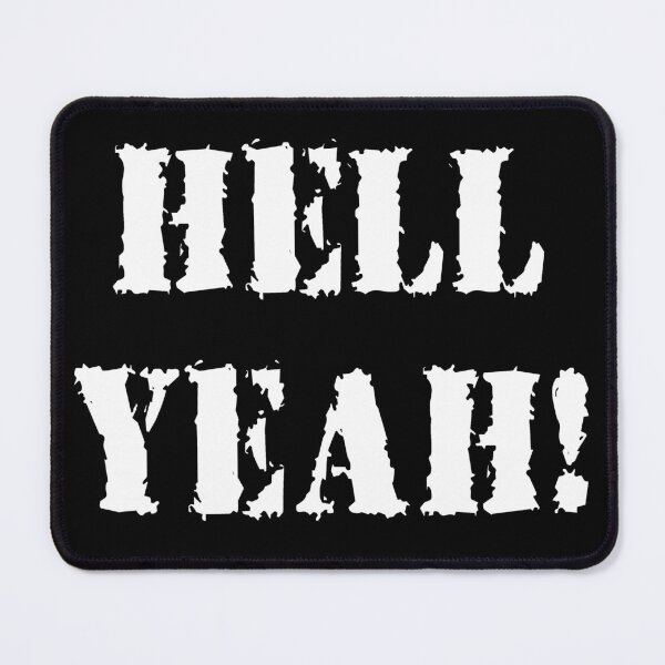 Item preview, Hell Yeah (white) - WORD0002 designed and sold by 3-Starfish.