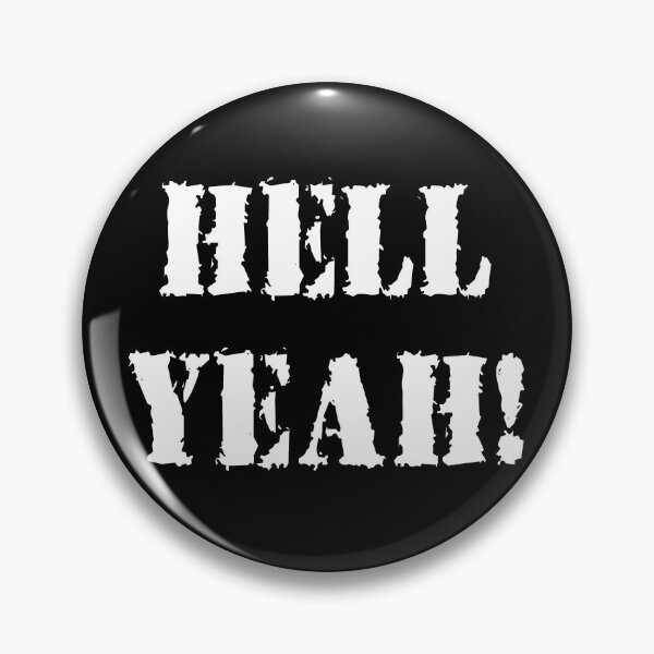 Artikelvorschau, Hell Yeah (weiß) - WORD0002 entworfen und verkauft von 3-Starfish.