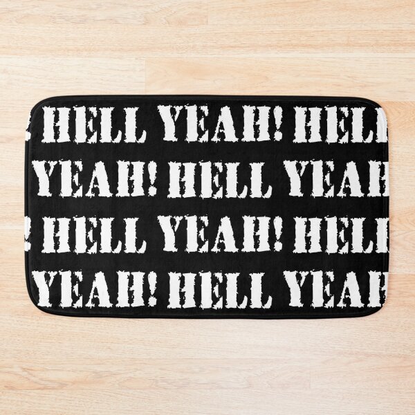 Item preview, Hell Yeah (white) - WORD0002 designed and sold by 3-Starfish.