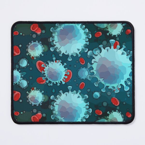 Item preview, Corona Virus pattern designed and sold by Collagedream.