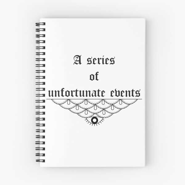 Item preview, Lemony Snicket's a series of unfortunate events - black designed and sold by tablespoon.