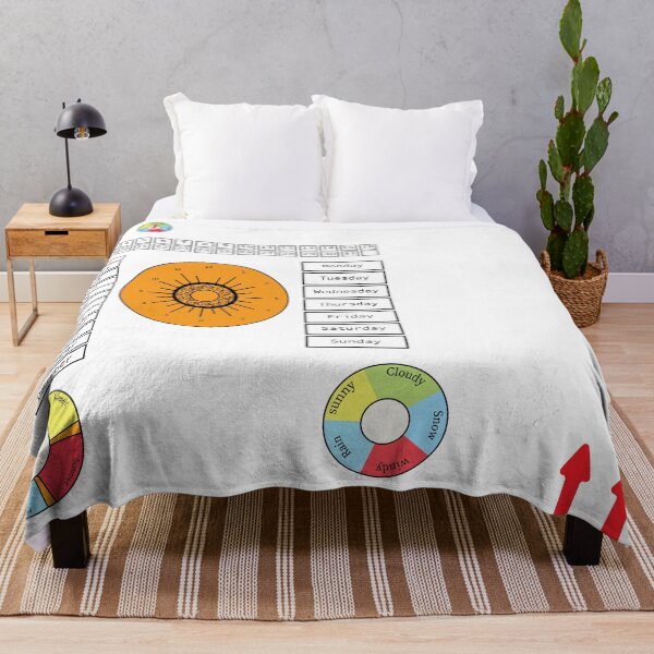 Item preview, Clock Board, Calendar Days Month Week Season Weather All in one Multifunctional Learning Board, Early Education Learning Boards, multi-colour designed and sold by KARTICK DUTTA.