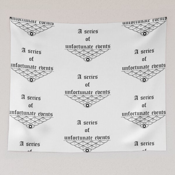 Item preview, Lemony Snicket's a series of unfortunate events - black designed and sold by tablespoon.