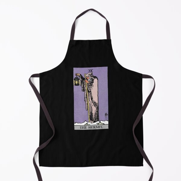 Item preview, The Hermit Purple - Tarot Card designed and sold by PulpTrends.