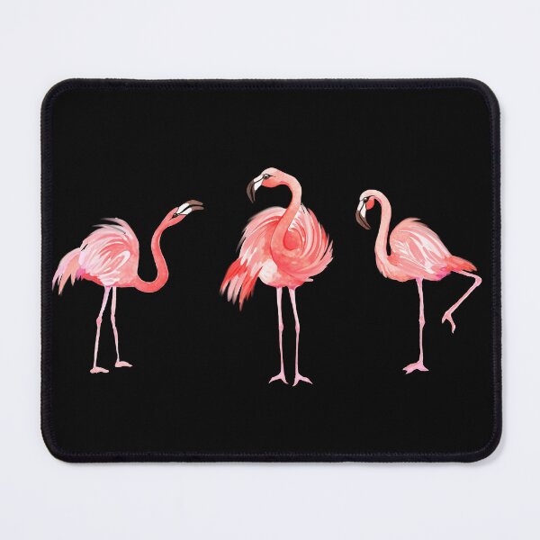 Item preview, Dance Flamingo and Pink watercolor designed and sold by Collagedream.