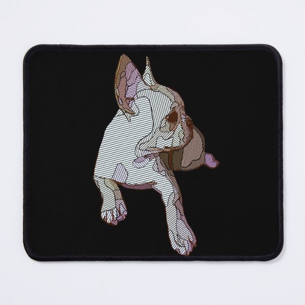 Item preview, French bulldog polygon style designed and sold by Collagedream.