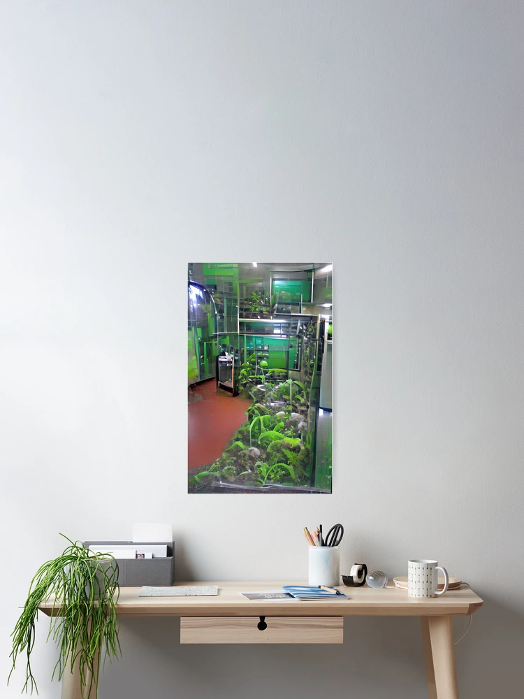 Thumbnail 2 of 3, Poster, Bio Lab designed and sold by Ethereal Lab AI.