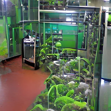 Artwork thumbnail, Bio Lab by Ethereal Lab AI