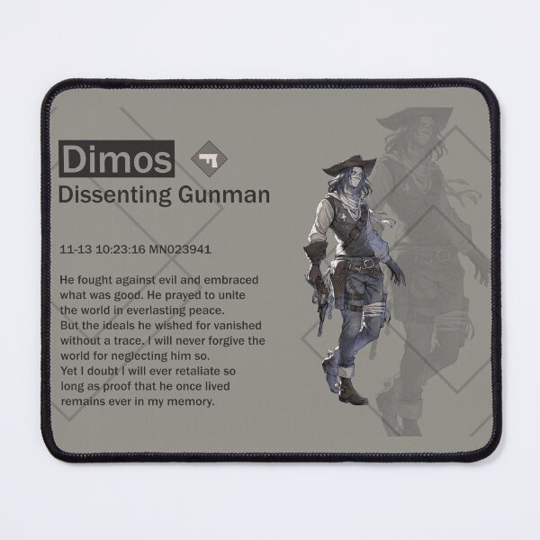 Item preview, Dimos - Dissenting Gunman (Nier Reincarnation) designed and sold by VelvetZone.