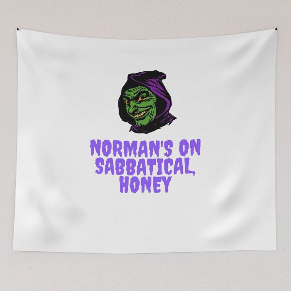 Item preview, Norman's on sabbatical, honey designed and sold by Awkward-Ginger.