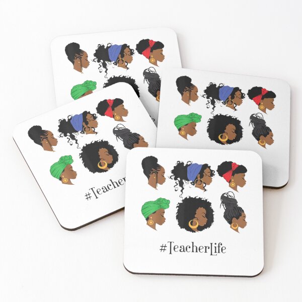 Item preview, Teacher Life Black Woman designed and sold by Kelly993.