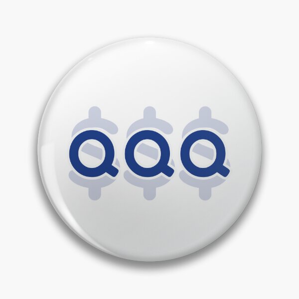 Item preview, QQQ with dollar signs designed and sold by PODTycoon.