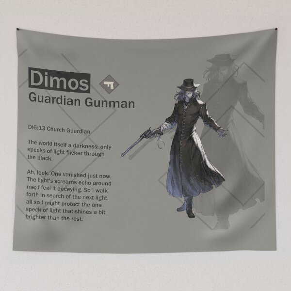 Item preview, Dimos - Guardian Gunman (Nier Reincarnation) designed and sold by VelvetZone.