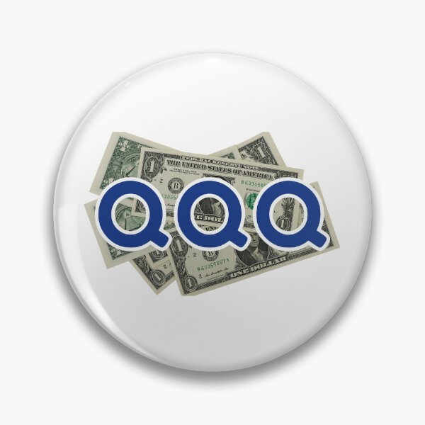 Item preview, QQQ with dollar bills designed and sold by PODTycoon.