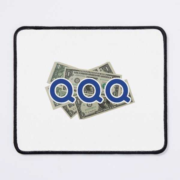 Item preview, QQQ with dollar bills designed and sold by PODTycoon.