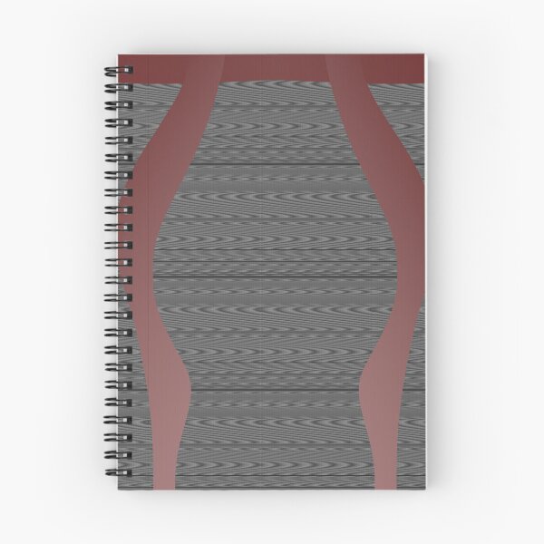 Item preview, Pink Stripe Abstract Black Curves with Phasing Visual Effect designed and sold by rgbguy.
