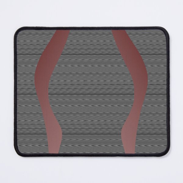Item preview, Pink Stripe Abstract Black Curves with Phasing Visual Effect designed and sold by rgbguy.
