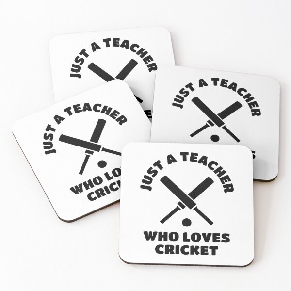 Item preview, Just a teacher who loves cricket designed and sold by TheGreenGoat.
