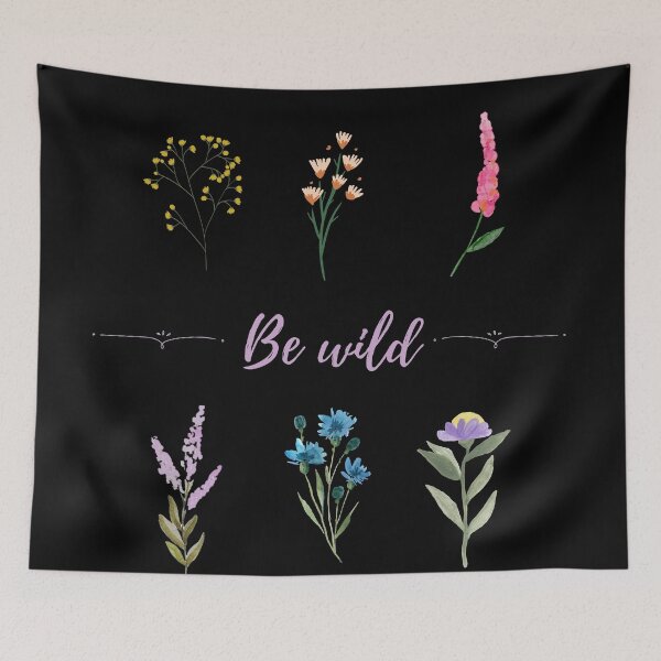 Item preview, Handdrawn wildflower designed and sold by PF-creations.