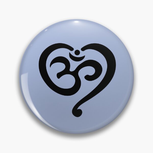 Item preview, OM Heart, Mantra, Symbol Love & Spirituality, Yoga designed and sold by nitty-gritty.