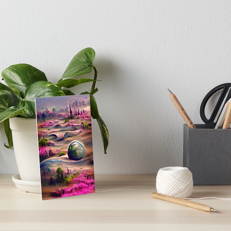 Item preview, Art Board Print designed and sold by EtherealLabAI.
