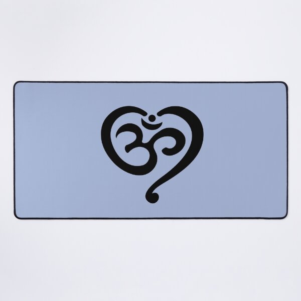 Item preview, OM Heart, Mantra, Symbol Love & Spirituality, Yoga designed and sold by nitty-gritty.