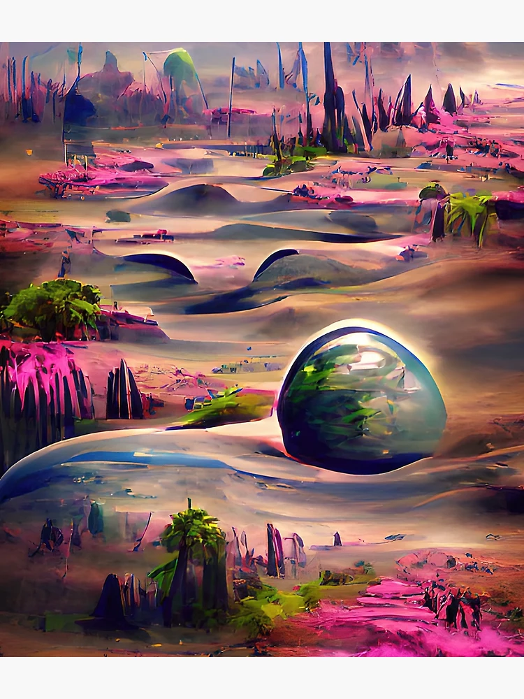 Thumbnail 3 of 3, Backpack, Fallen Planet designed and sold by Ethereal Lab AI.