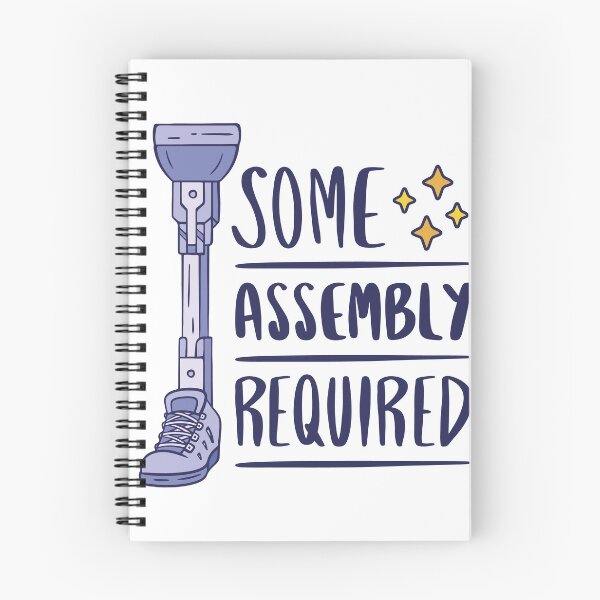 Item preview, Some assembly required quote designed and sold by Cyrenaica 1949.
