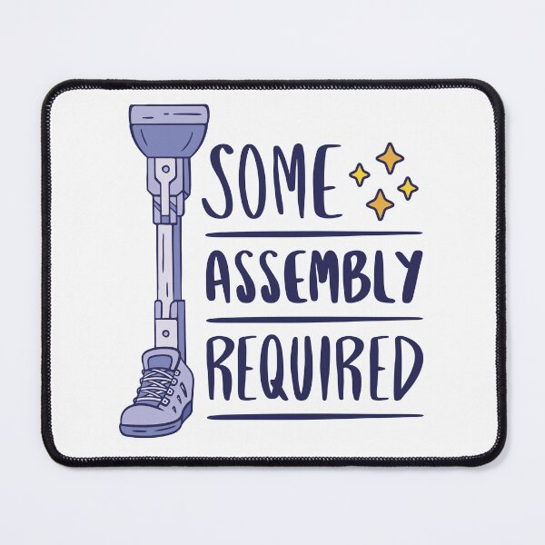 Item preview, Some assembly required quote designed and sold by Cyrenaica 1949.