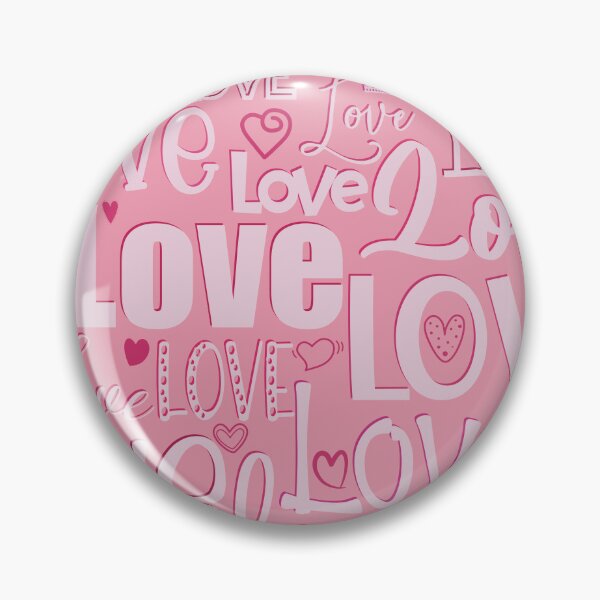 Item preview, Love is the biggest word , Valentine greeting in pink designed and sold by marina63.