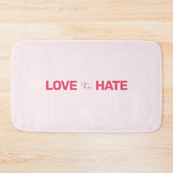 Item preview, Love The Hate Quote designed and sold by Nadheesh.