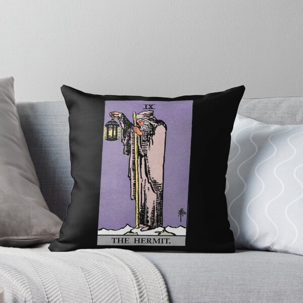 Item preview, The Hermit Purple - Tarot Card designed and sold by PulpTrends.
