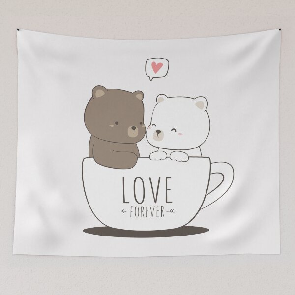 Item preview, Love Forever couple Bear designed and sold by Haxino.