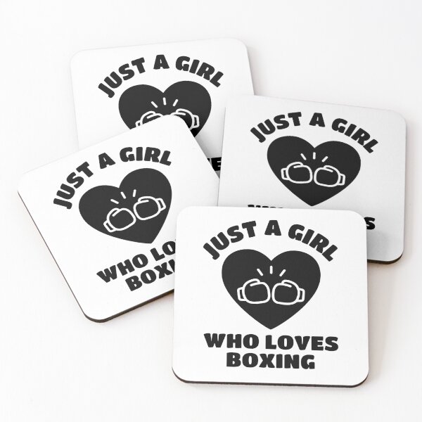 Item preview, Just a girl who loves boxing designed and sold by TheGreenGoat.