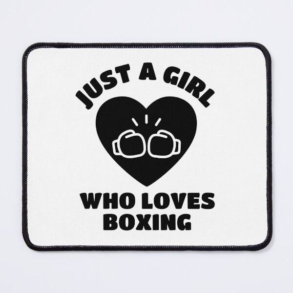 Item preview, Just a girl who loves boxing designed and sold by TheGreenGoat.
