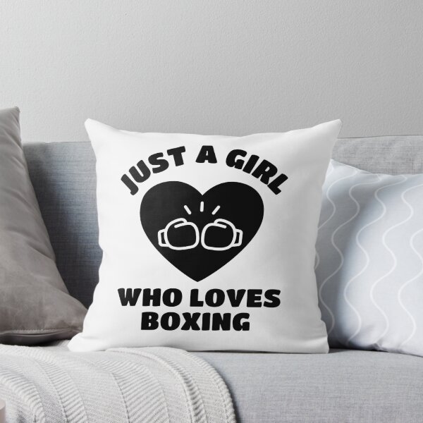 Item preview, Just a girl who loves boxing designed and sold by TheGreenGoat.
