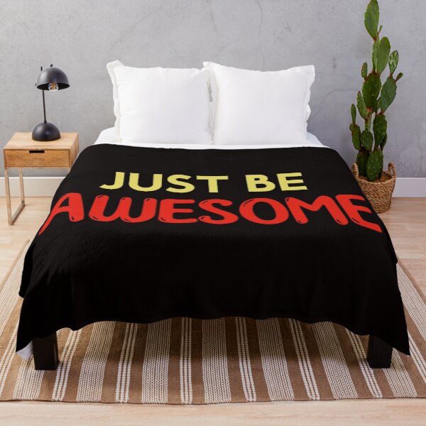 Item preview, Just Be Awesome - Simple Quote designed and sold by veerudesigns.
