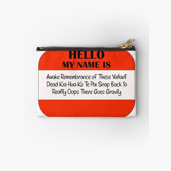 Item preview, Commander Wake Name Tag designed and sold by LotusFlair.