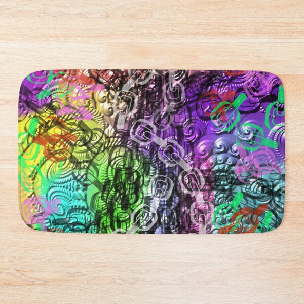 Item preview, colourful abstract nature artwork designed and sold by LadyCottonTail.