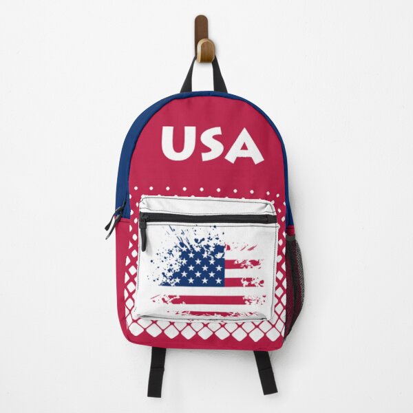 Item preview, United States Souvenir Landmark, USA Flag Travel designed and sold by Blok45.