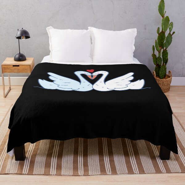 Item preview, Baby Cute Swans Love The Swan Couple Valentines Day designed and sold by Joxxio.