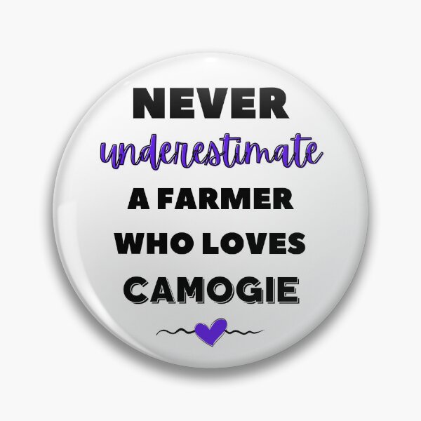 Item preview, Never underestimate a farmer who loves camogie designed and sold by TheGreenGoat.