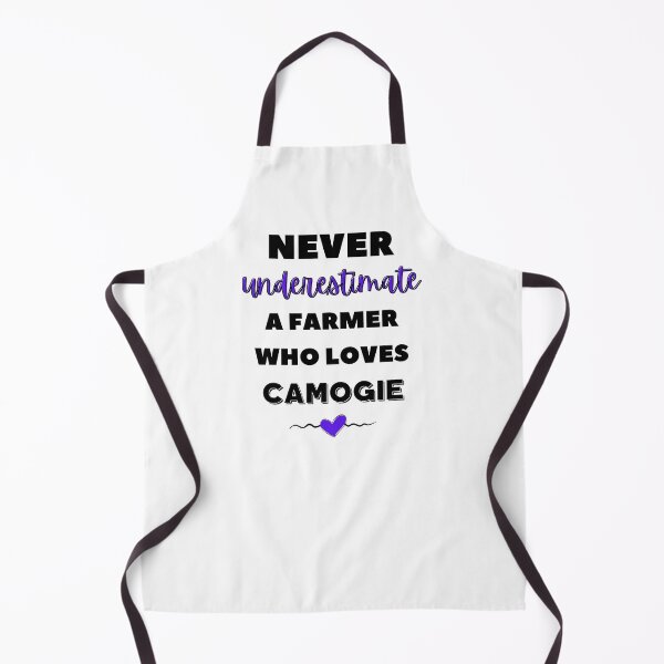 Item preview, Never underestimate a farmer who loves camogie designed and sold by TheGreenGoat.
