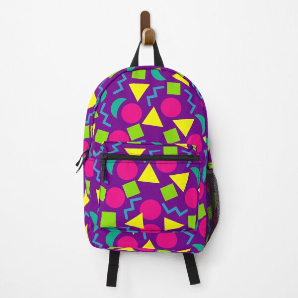 Item preview, New Wave 80's 90's Vivid Abstract Shapes Pattern designed and sold by CharJens.
