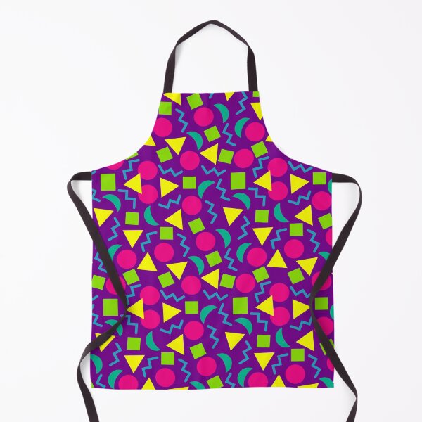 Item preview, New Wave 80's 90's Vivid Abstract Shapes Pattern designed and sold by CharJens.
