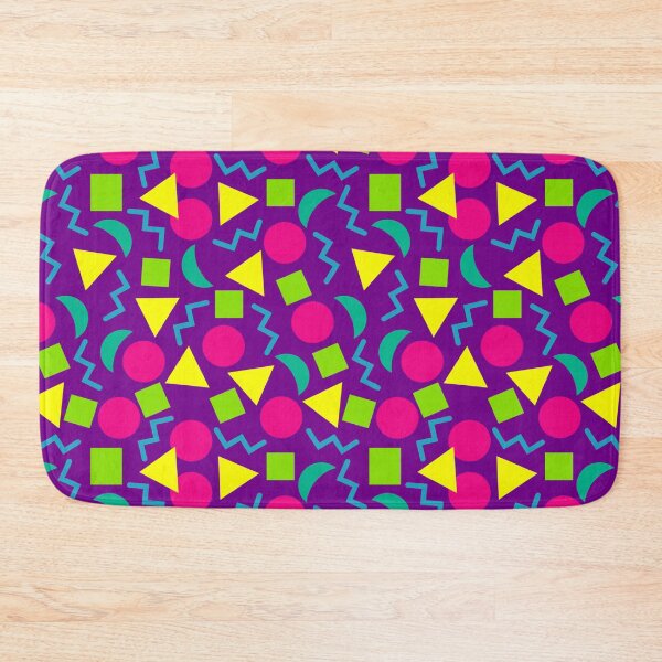 Item preview, New Wave 80's 90's Vivid Abstract Shapes Pattern designed and sold by CharJens.