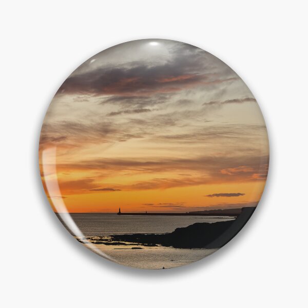Item preview, December sunrise over Cullercoats Bay designed and sold by Violaman.