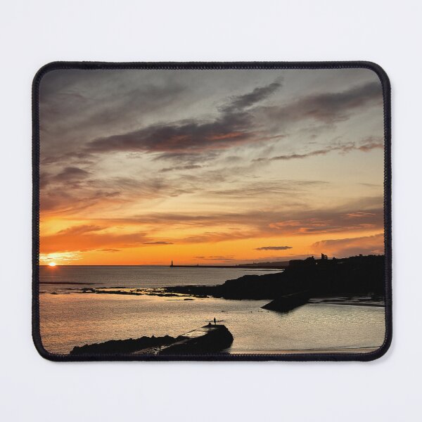 Item preview, December sunrise over Cullercoats Bay designed and sold by Violaman.